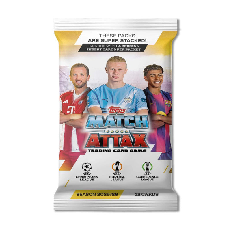 Match Attax UEFA Club Competitions 2025/2026 Edition Trading Cards Booster Box