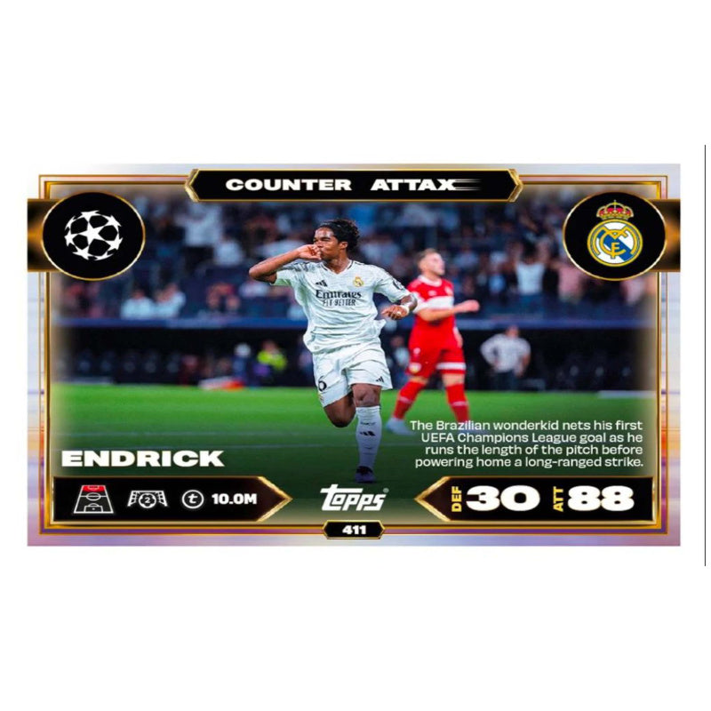 Match Attax UEFA Club Competitions 2025/2026 Edition Trading Cards Booster Box