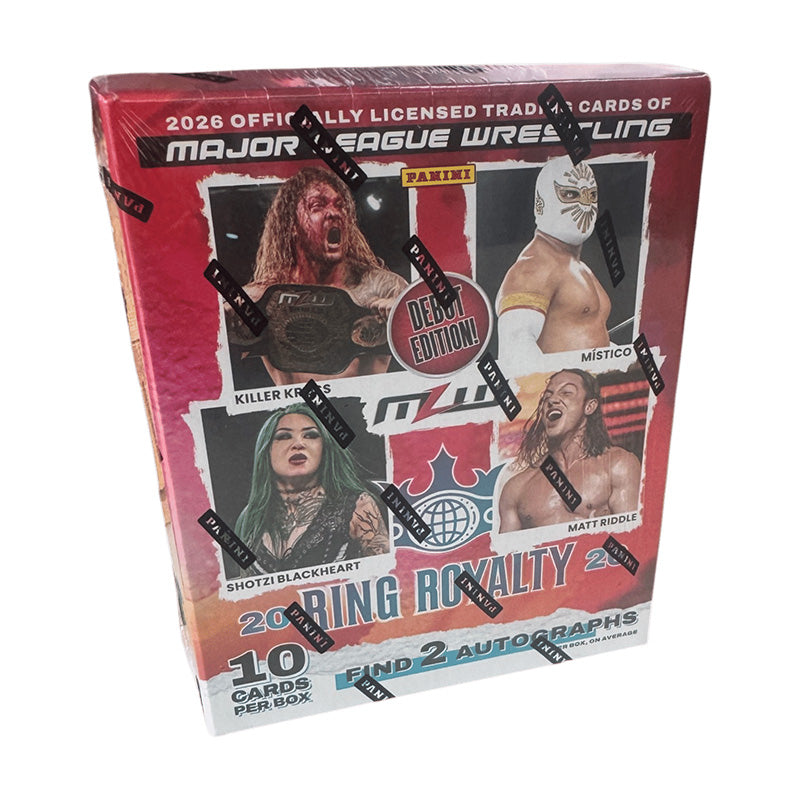 MLW 2026 Ring Royalty Major League Wrestling Hobby Booster Box