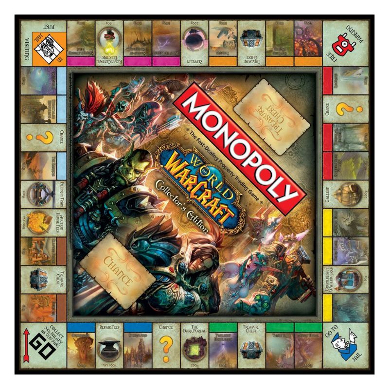 Monopoly World Of Warcraft Collectors Edition Board Game