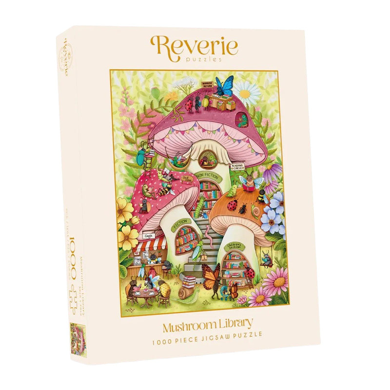 Mushroom Library Jigsaw Puzzle (1000 Pieces)