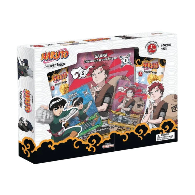 Naruto Mythos TCG Shinobi Shiren Gaara vs Rock Lee Starter Deck 1st Edition