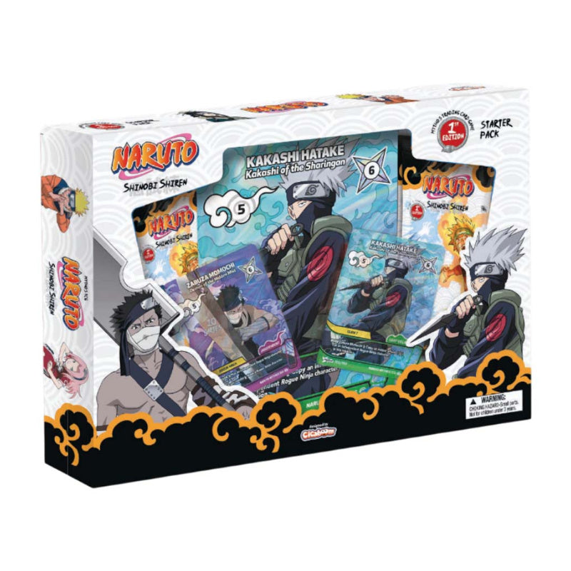 Naruto Mythos TCG Shinobi Shiren Kakashi vs Zabuza Starter Deck 1st Edition