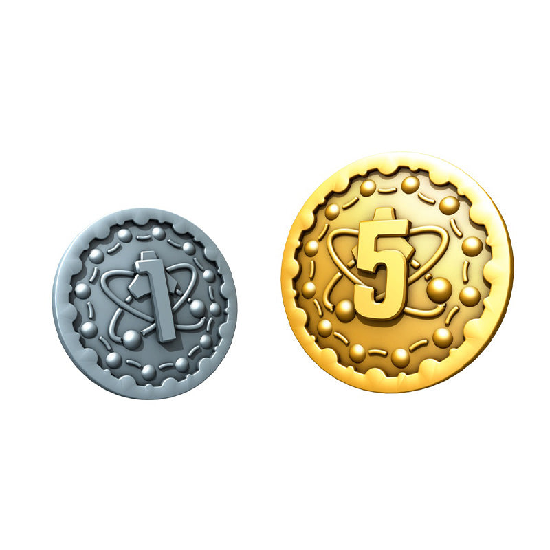 Nucleum Metal Coins