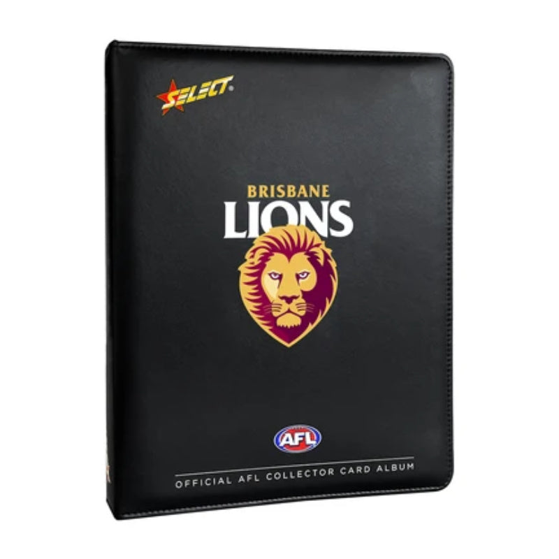Official AFL Brisbane Lions Collector Card Album