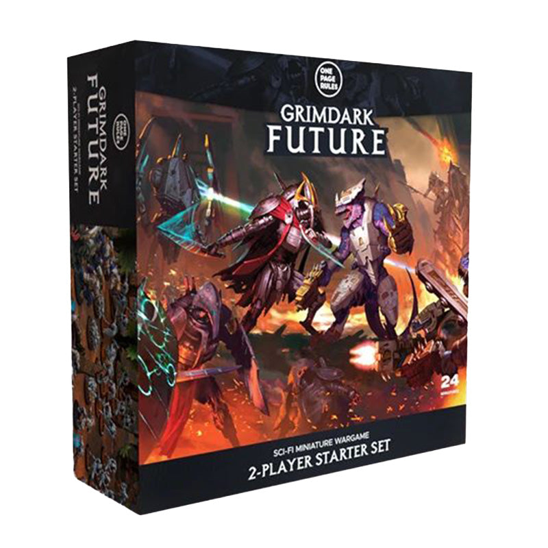 One Page Rules Grimdark Future Broken Truth Starter Set