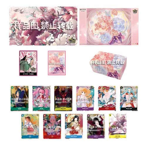One Piece Card Game Chinese 3rd Anniversary Gift Box Bonney Set