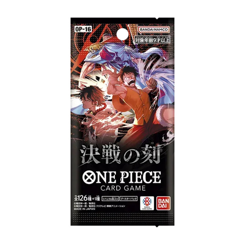 One Piece Card Game OP-16 The Time Of Battle Booster Box Japanese