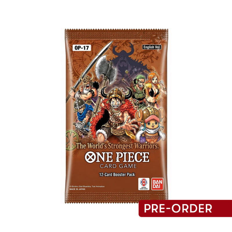 One Piece Card Game OP-17 Single Booster Pack