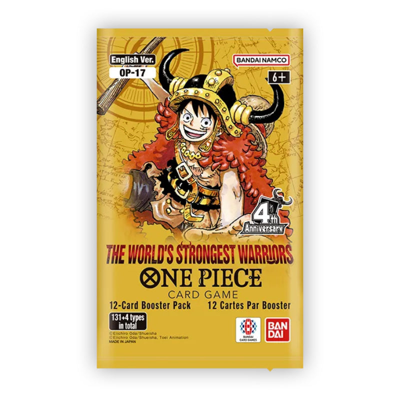 One Piece Card Game OP-17 Single Booster Pack