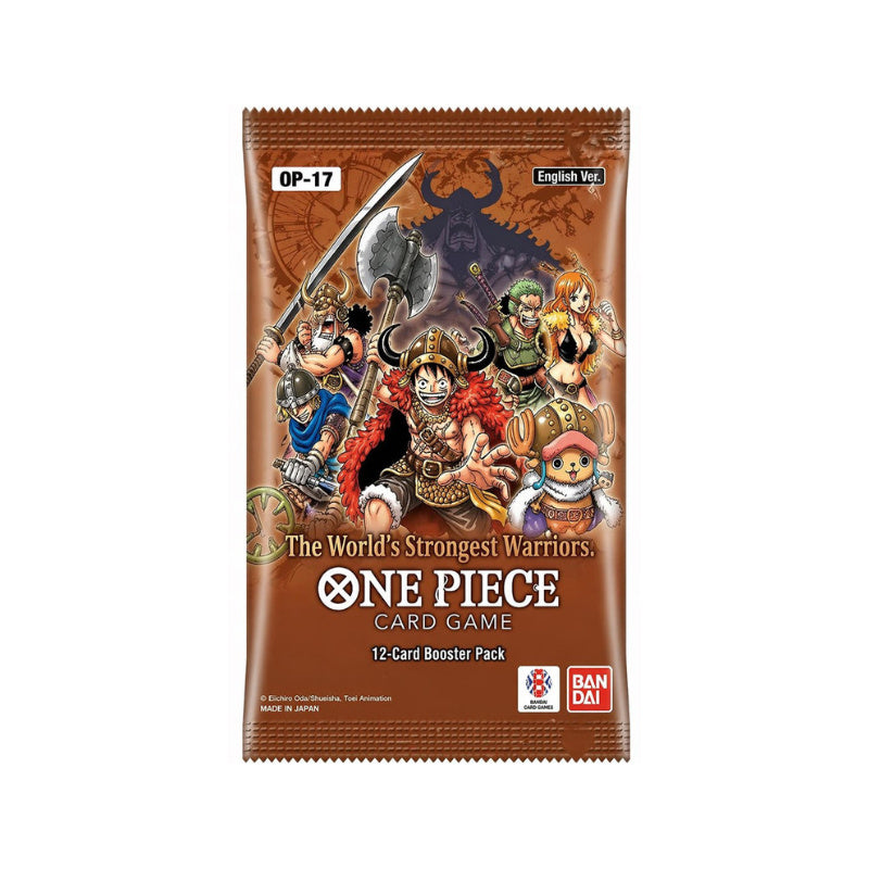 One Piece Card Game OP-17 Single Booster Pack