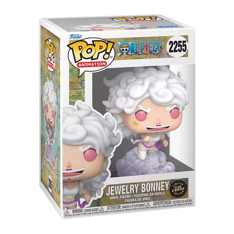 One Piece Jewelry Bonney GITD Chase # 2255 w/ protector Funko Pop! Vinyl