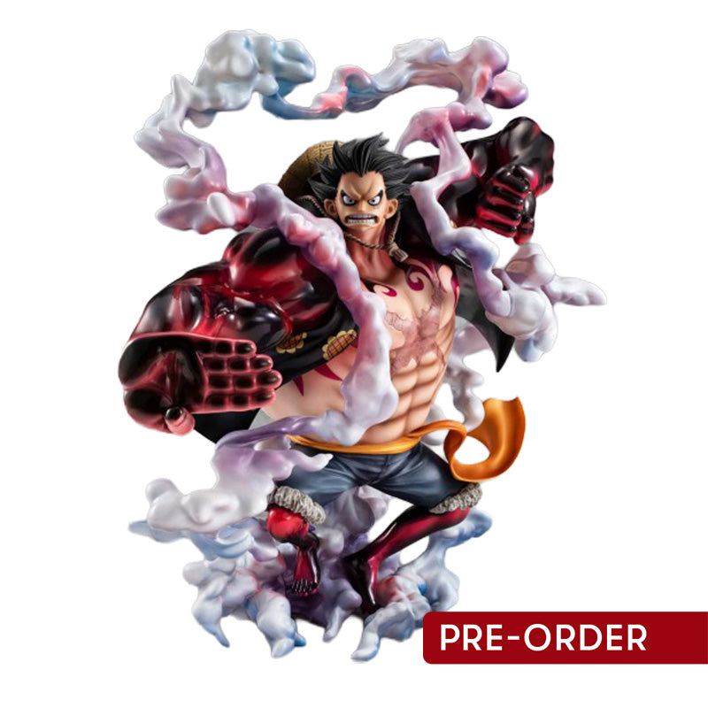 ONE PIECE - PORTRAIT OF PIRATES SA-MAXIMUM - MONKEY D. LUFFY (GEAR 4 BOUNCE-MAN)(10TH ANNIVERSARY LIMITED VER.)