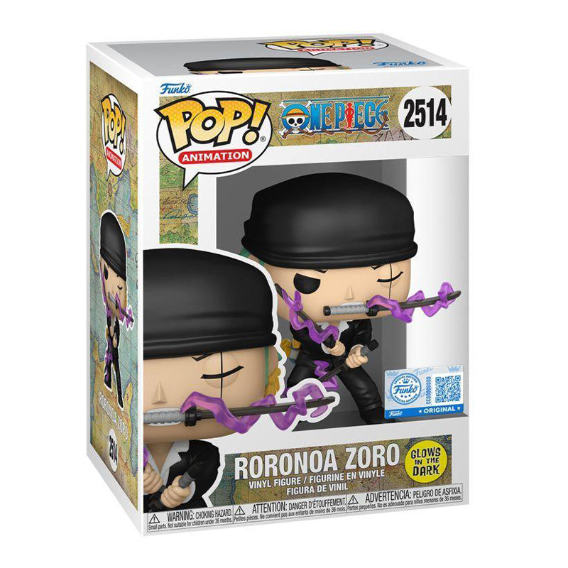 One Piece - Roronoa Zoro (Dressrosa) Glow Pop! Vinyl