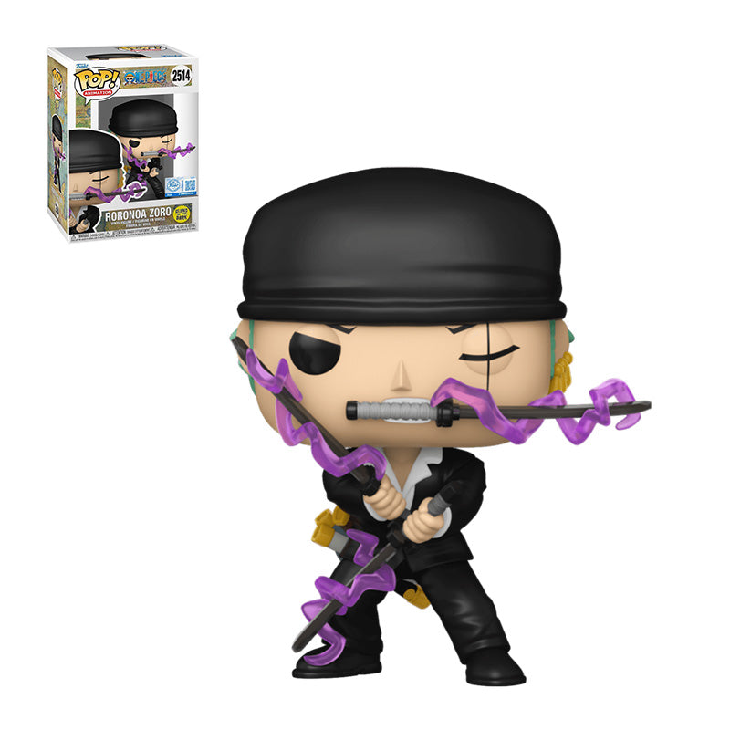 One Piece - Roronoa Zoro (Dressrosa) Glow Pop! Vinyl