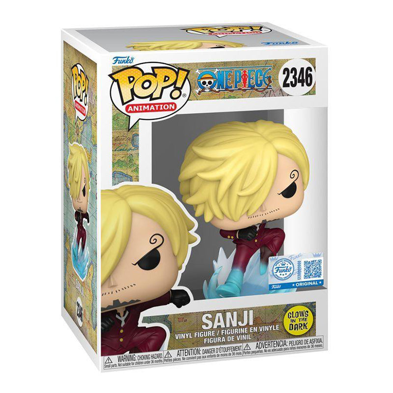 One Piece - Sanji (Ifrit Jambe) Glow Pop! Vinyl