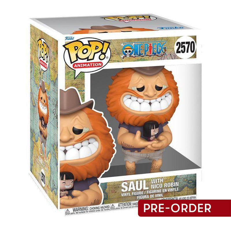One Piece - Saul with Nico Robin 6" Pop! Vinyl