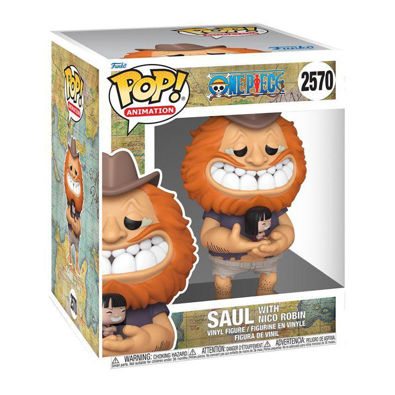One Piece - Saul with Nico Robin 6" Pop! Vinyl