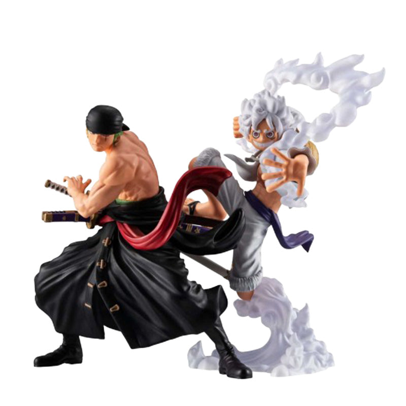 ONE PIECE - WALLSTAR - MONKEY D. LUFFY GEAR 5 & RORONOA ZORO SET (WITH BONUS)