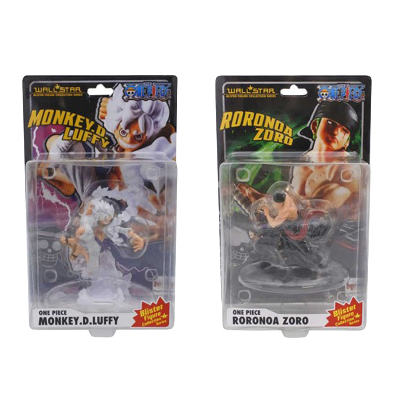 ONE PIECE - WALLSTAR - MONKEY D. LUFFY GEAR 5 & RORONOA ZORO SET (WITH BONUS)