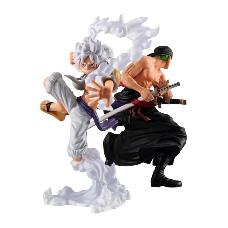 ONE PIECE - WALLSTAR - MONKEY D. LUFFY GEAR 5 & RORONOA ZORO SET (WITH BONUS)