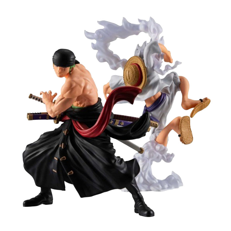 ONE PIECE - WALLSTAR - MONKEY D. LUFFY GEAR 5 & RORONOA ZORO SET (WITH BONUS)