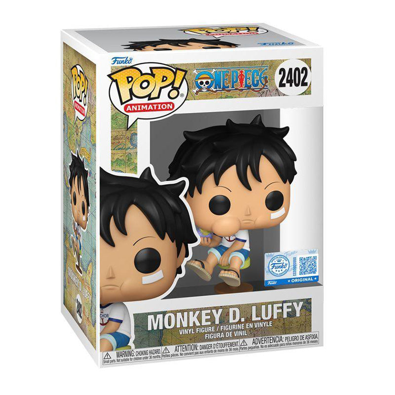 One Piece Young Luffy with Devil Fruit Pop! Vinyl
