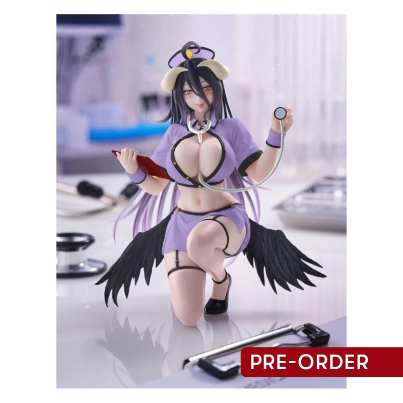 Overlord Desktop Cute Figure Albedo (Nurse Version) (re-run)
