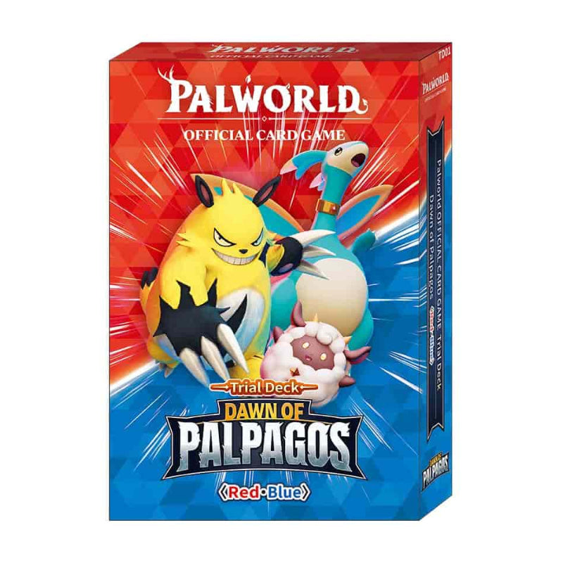 Palworld POCGe-TD01 Dawn of Palpagos Red/Blue Trial Deck