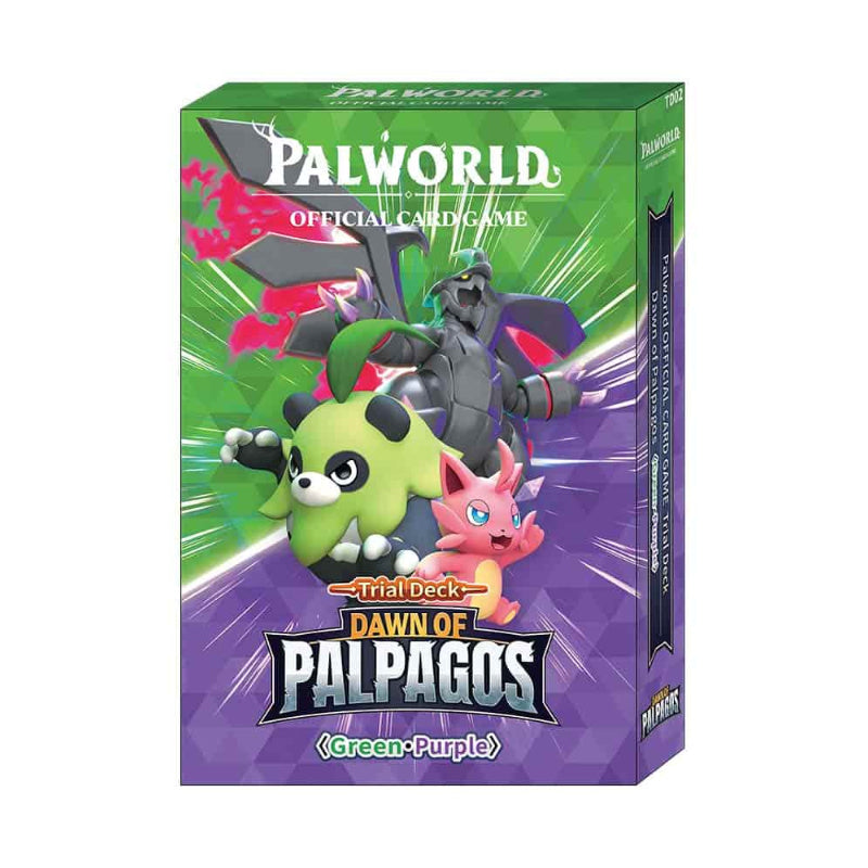Palworld POCGe-TD02 Dawn of Palpagos Green/Purple Trial Deck