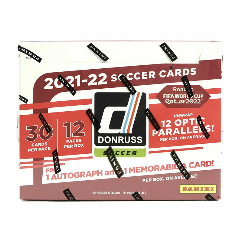 Panini 2021-22 Donruss Soccer Road To Qatar The World Cup Hobby Box
