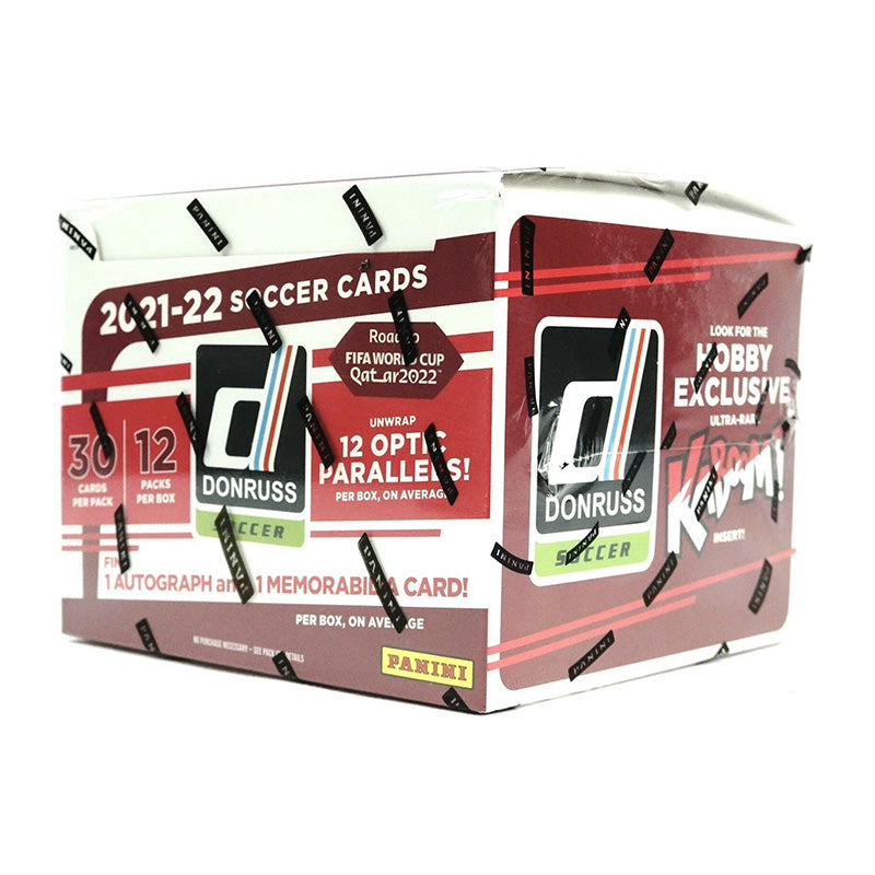 Panini 2021-22 Donruss Soccer Road To Qatar The World Cup Hobby Box