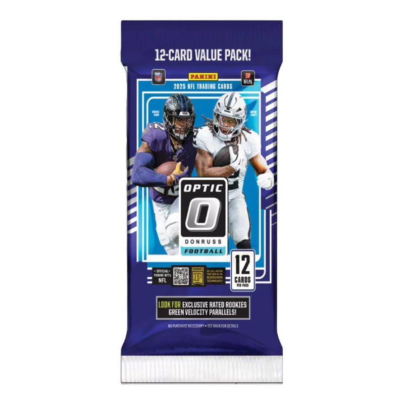 Panini 2025 2026 Donruss Optic NFL Football Single Fat Pack