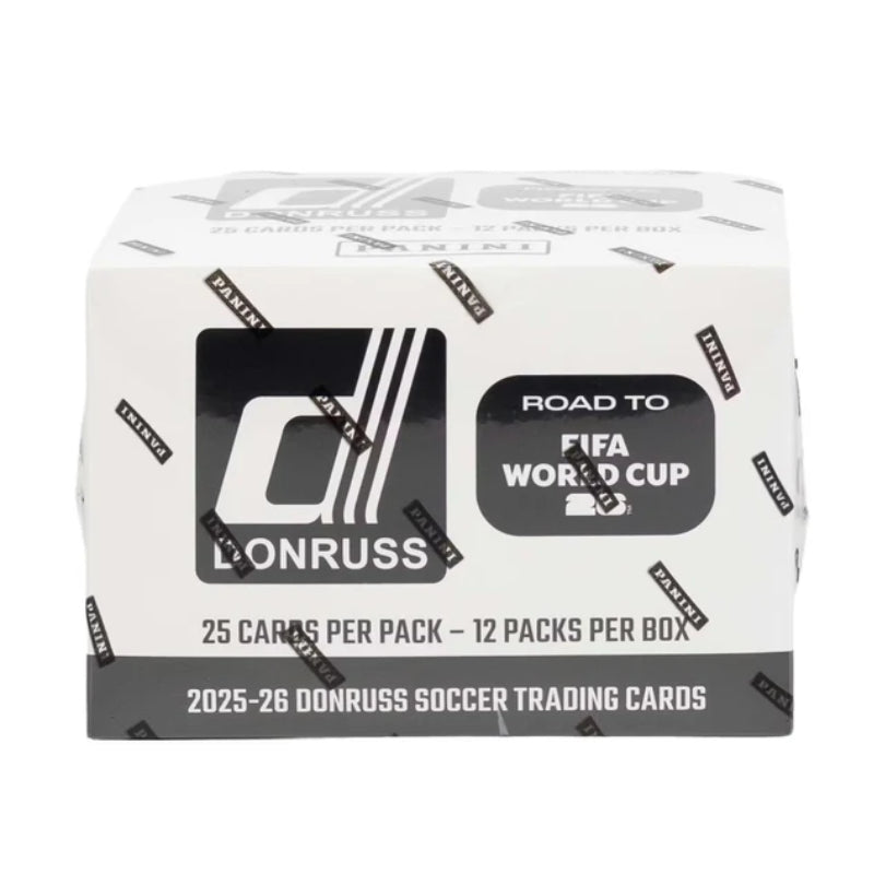 Panini 2025-2026 Donruss Road to FIFA World Cup Soccer Fat Pack Booster Box
