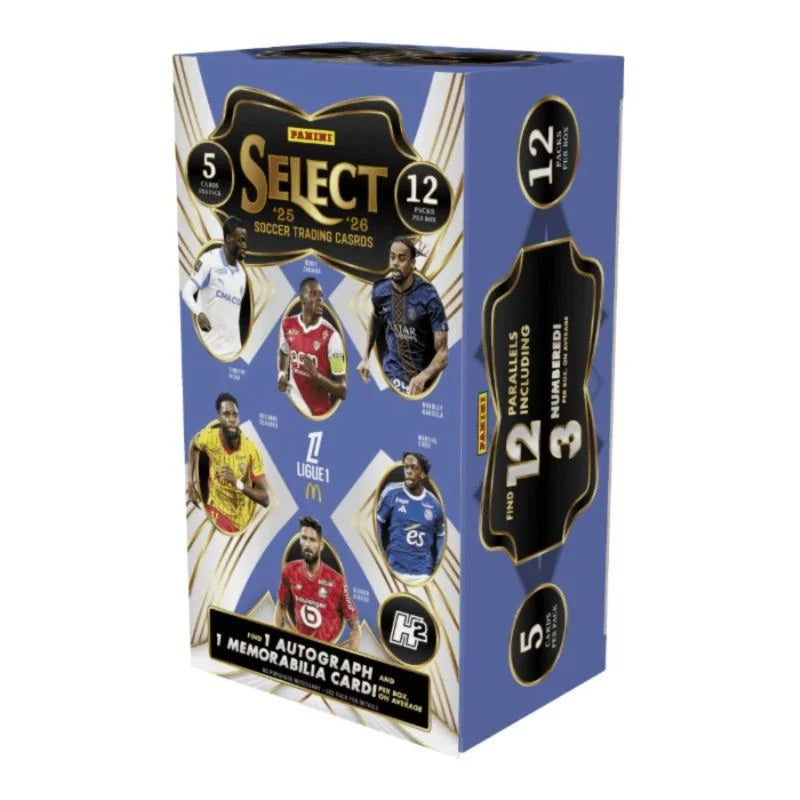Panini 2025/26 Select Ligue 1 Soccer Hobby H2 Box