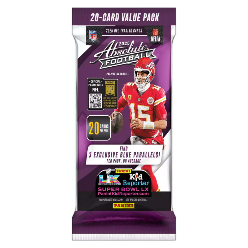 Panini 2025 NFL Absolute Football Single Fat Pack