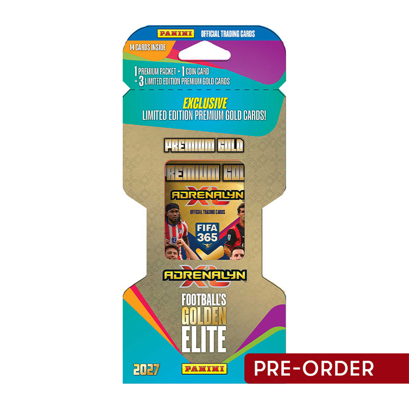 Panini FIFA 365 Adrenalyn XL 2027 Soccer Premium Gold Eco Blister