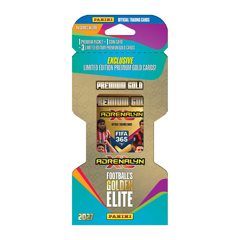 Panini FIFA 365 Adrenalyn XL 2027 Soccer Premium Gold Eco Blister
