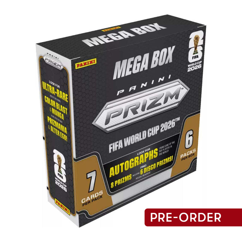 Panini Prizm World Cup Soccer 2026 Mega Box