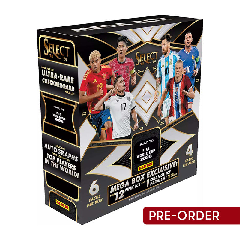 Panini Select Road to World Cup Soccer 2026 Mega Box