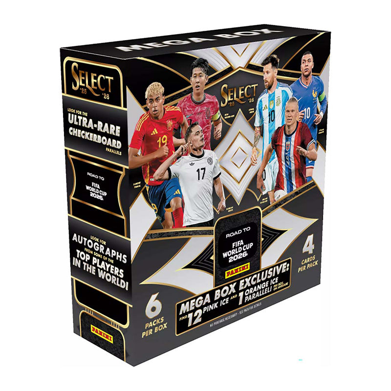 Panini Select Road to World Cup Soccer 2026 Mega Box