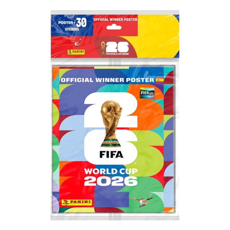 Panini World Cup 2026 Winner Poster Complete Set