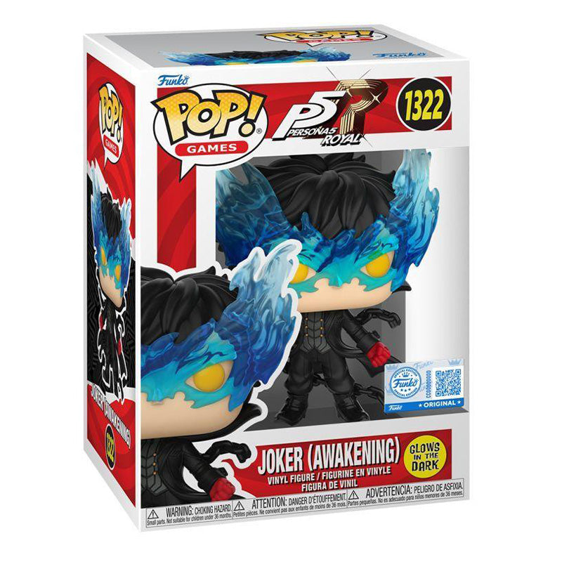Persona 5 - Joker (Awakening) Glow Pop! Vinyl