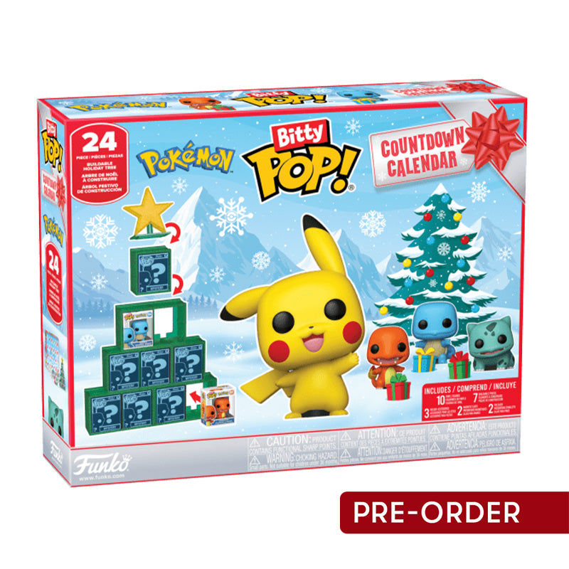 Pokemon 2026 Bitty Pop! Countdown Advent Calendar