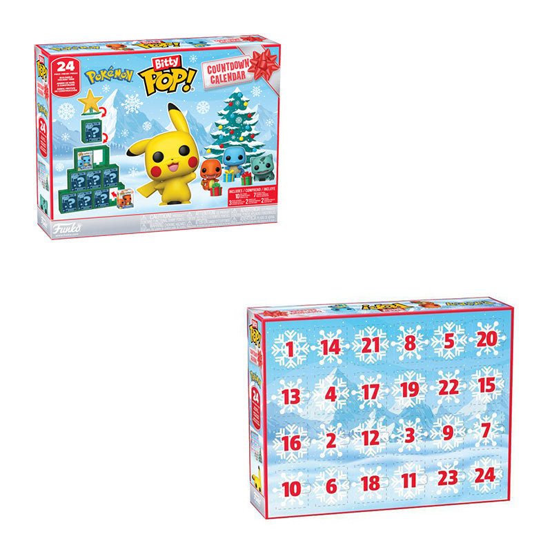 Pokemon 2026 Bitty Pop! Countdown Advent Calendar