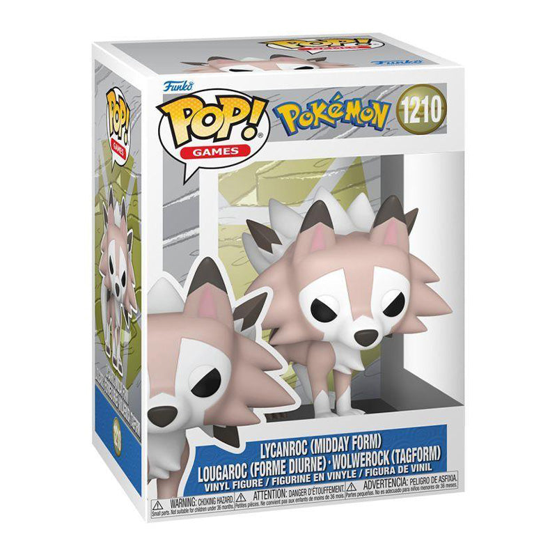 Pokemon - Lycanroc (Midday Form) Pop! Vinyl