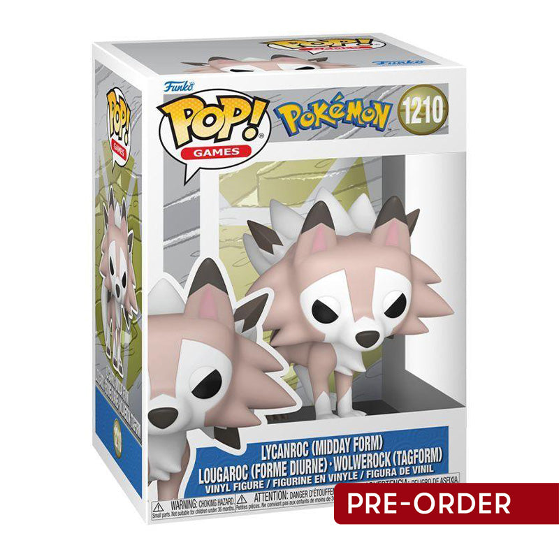 Pokemon - Lycanroc (Midday Form) Pop! Vinyl