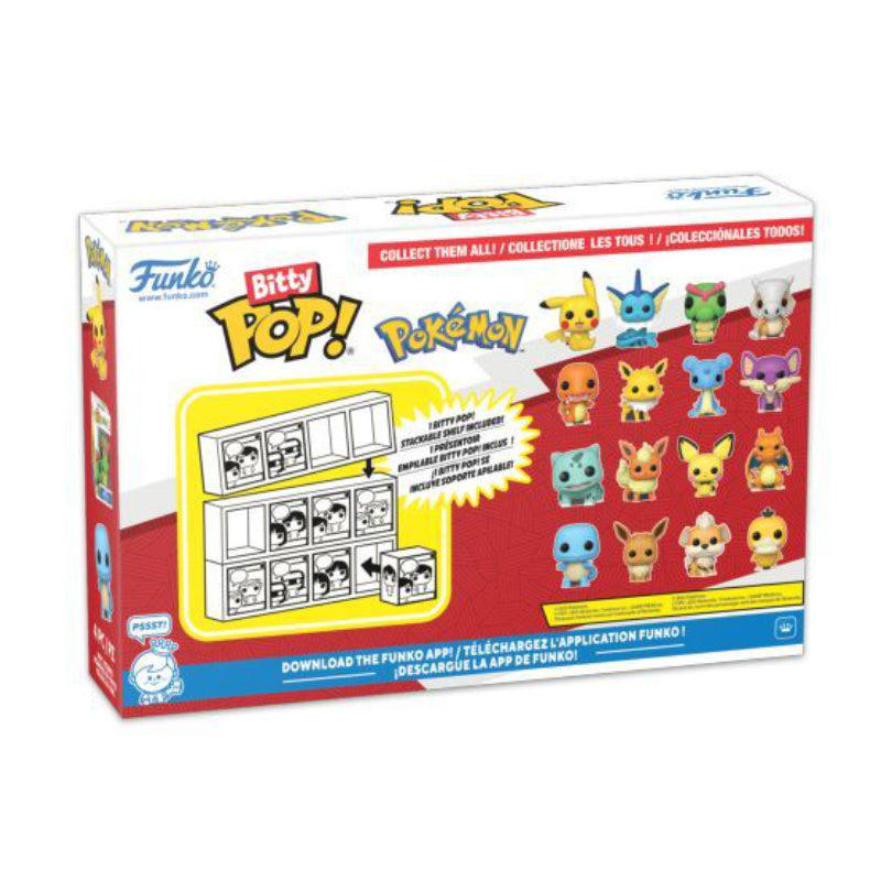 Pokemon - Pikachu Bitty Pop! 4-Pack