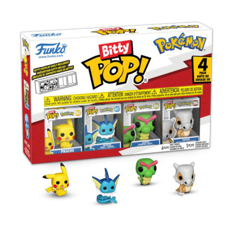 Pokemon - Pikachu Bitty Pop! 4-Pack