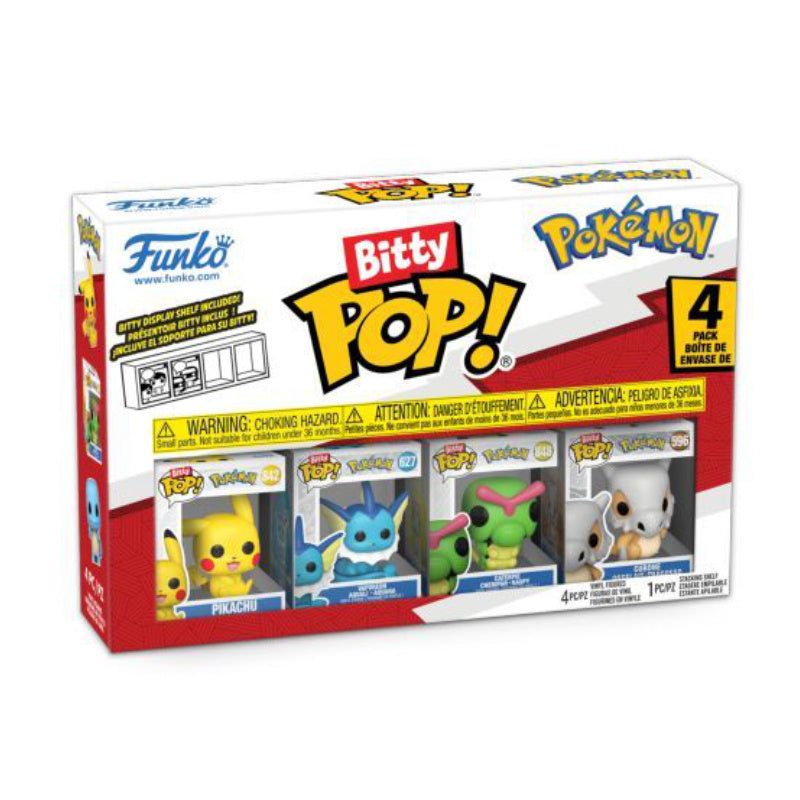 Pokemon - Pikachu Bitty Pop! 4-Pack
